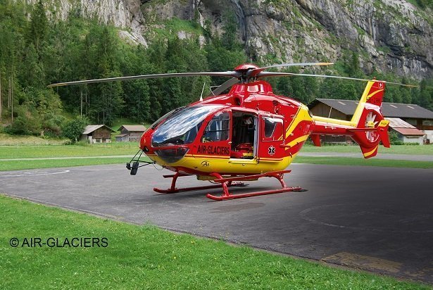Revell EC135 Air-Glaciers Helicopter 1/72