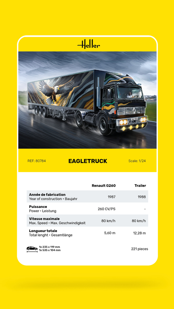 Heller Eagletruck 1/24
