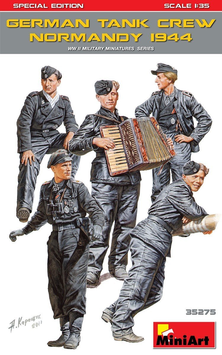MiniArt German Tank Crew Normandy 1944 1/35