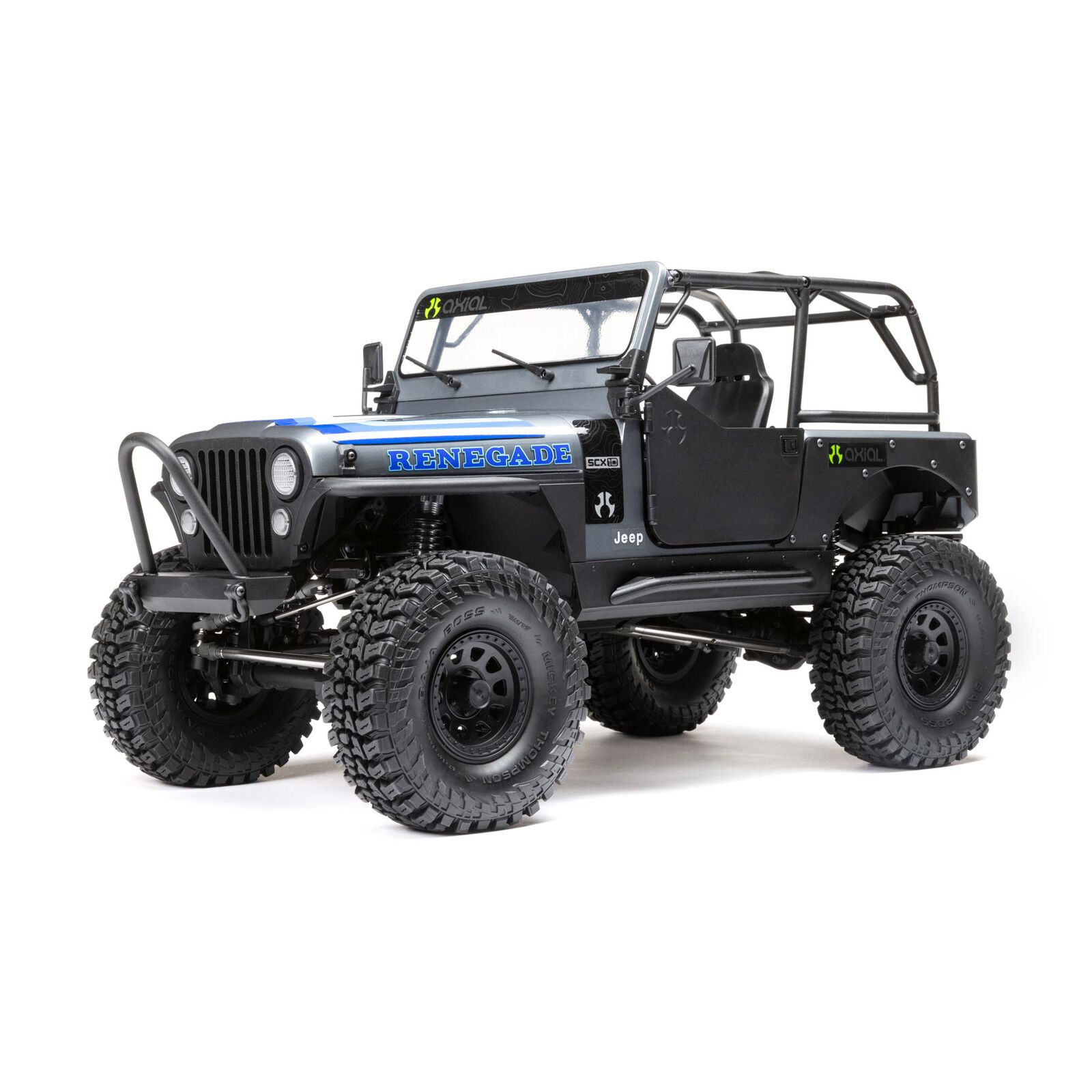 Axial SCX10 III Jeep CJ-7 4WD Brushed RTR Crawler Grey 1/10