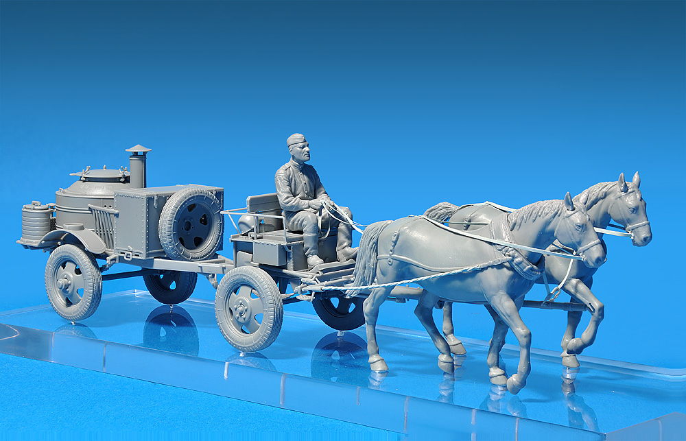 MiniArt Horses Drawn Field Kitchen KP-42 1/35