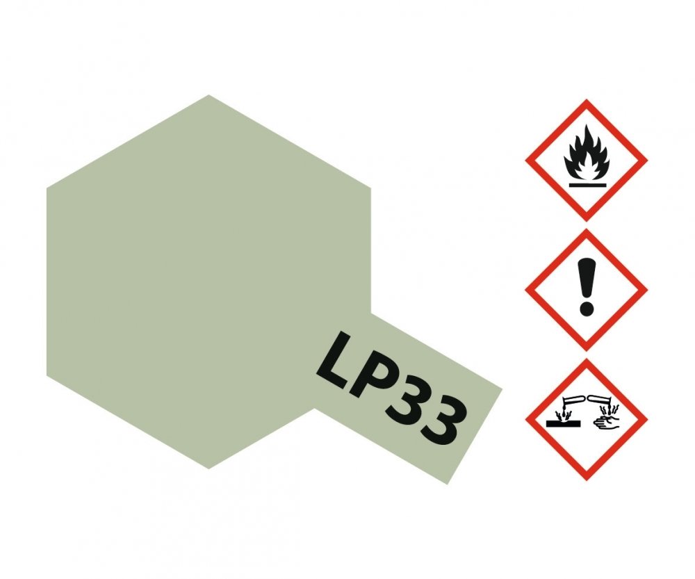 LP33 Potje Gray Green IJN satin 10ml Tamiya