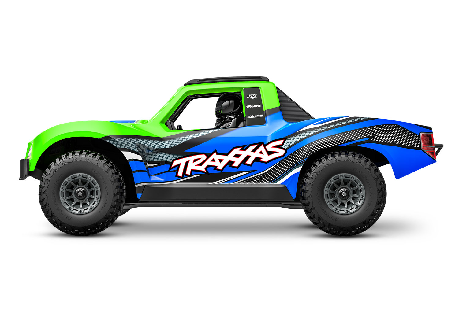 Traxxas Mini Slash BL-2s TQ 4X4 RTR Brushless Short Course Truck 1/16 Green