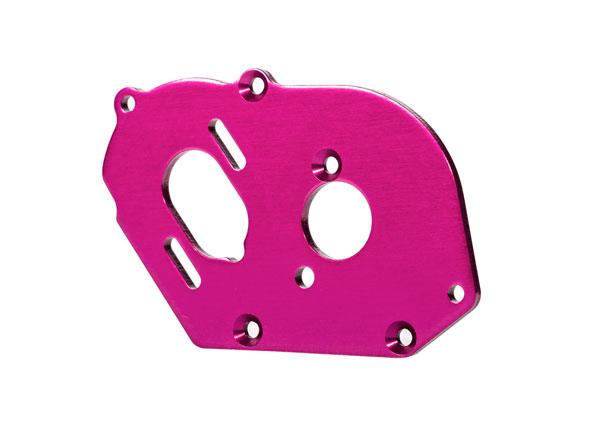 Traxxas Plate motor pink (4mm thick) (aluminum)/ 3x10mm CS with split and flat washer (2)