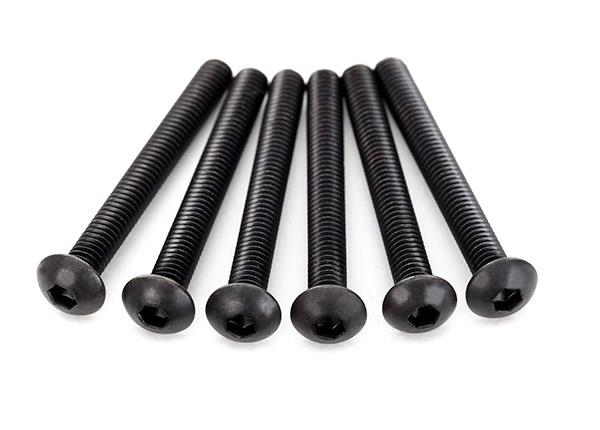 Traxxas Screws 4x35mm button-head machine (hex drive) (6)