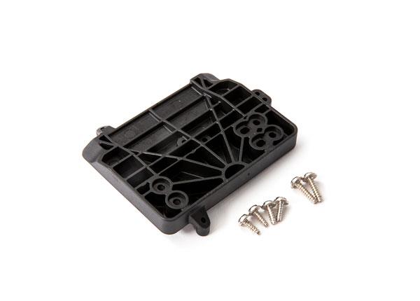 Traxxas Mounting plate electronic speed control/receiver box (for installation of XL-5/VXL and waterproof receiver box into Stampede®)