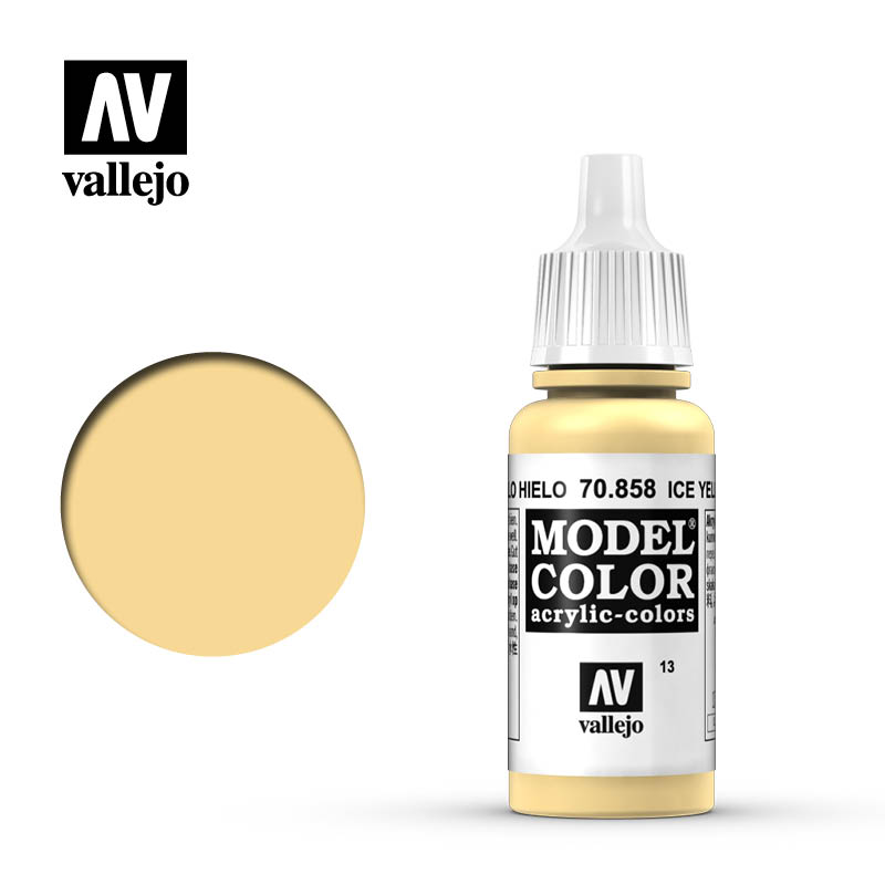 70858 Vallejo Ice Yellow Model Color 17ml