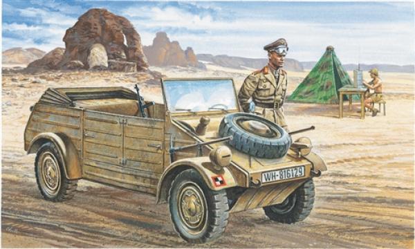 Italeri VW Kdf. 1 Typ 82 Kubelwagen 1/35