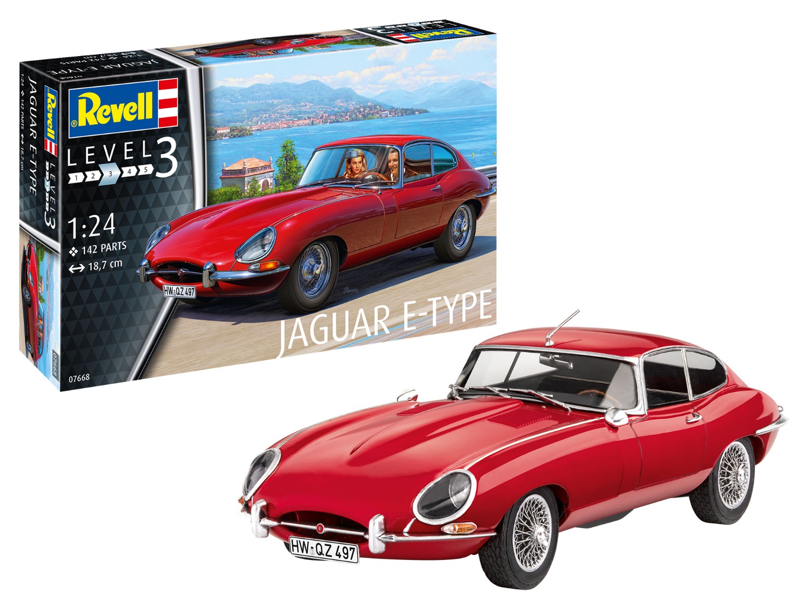 Revell Jaguar E-Type (Coupé) 1/24