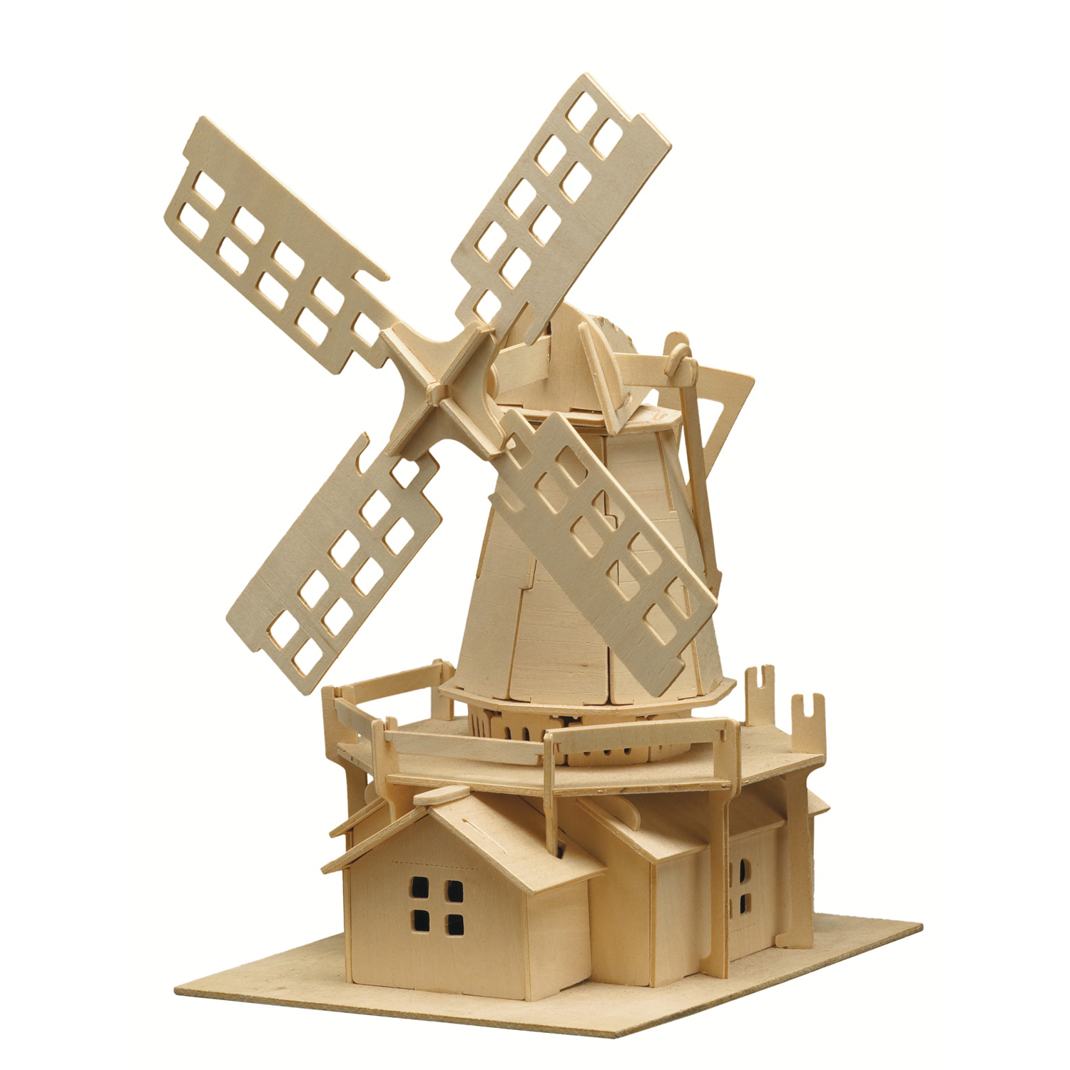 Pebaro Houten Bouwset Windmolen