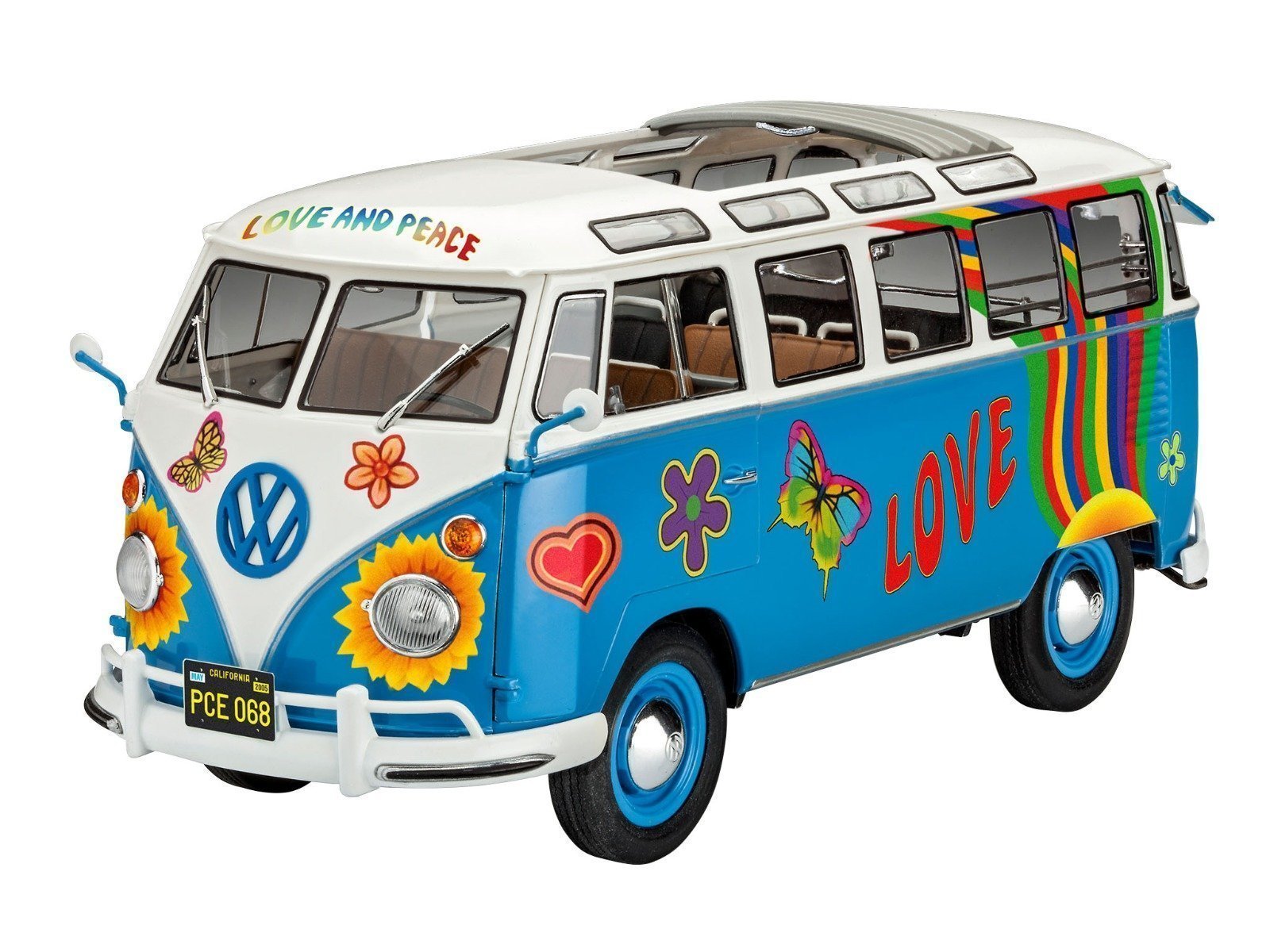 Revell Samba Bus Flower Power VW T1 1/24