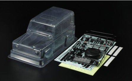 Tamiya Clear Body Set Land Rover Defender 90 CC-01 1/10