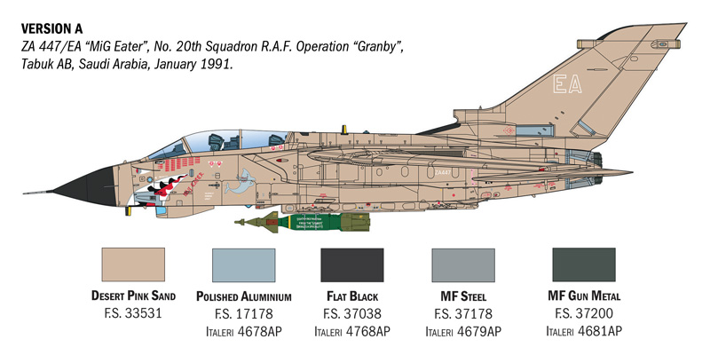 Italeri Tornado GR.1 Desert Storm 1/32