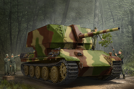 Trumpeter Flakpanther w/8.8cm Flak 41 1/35