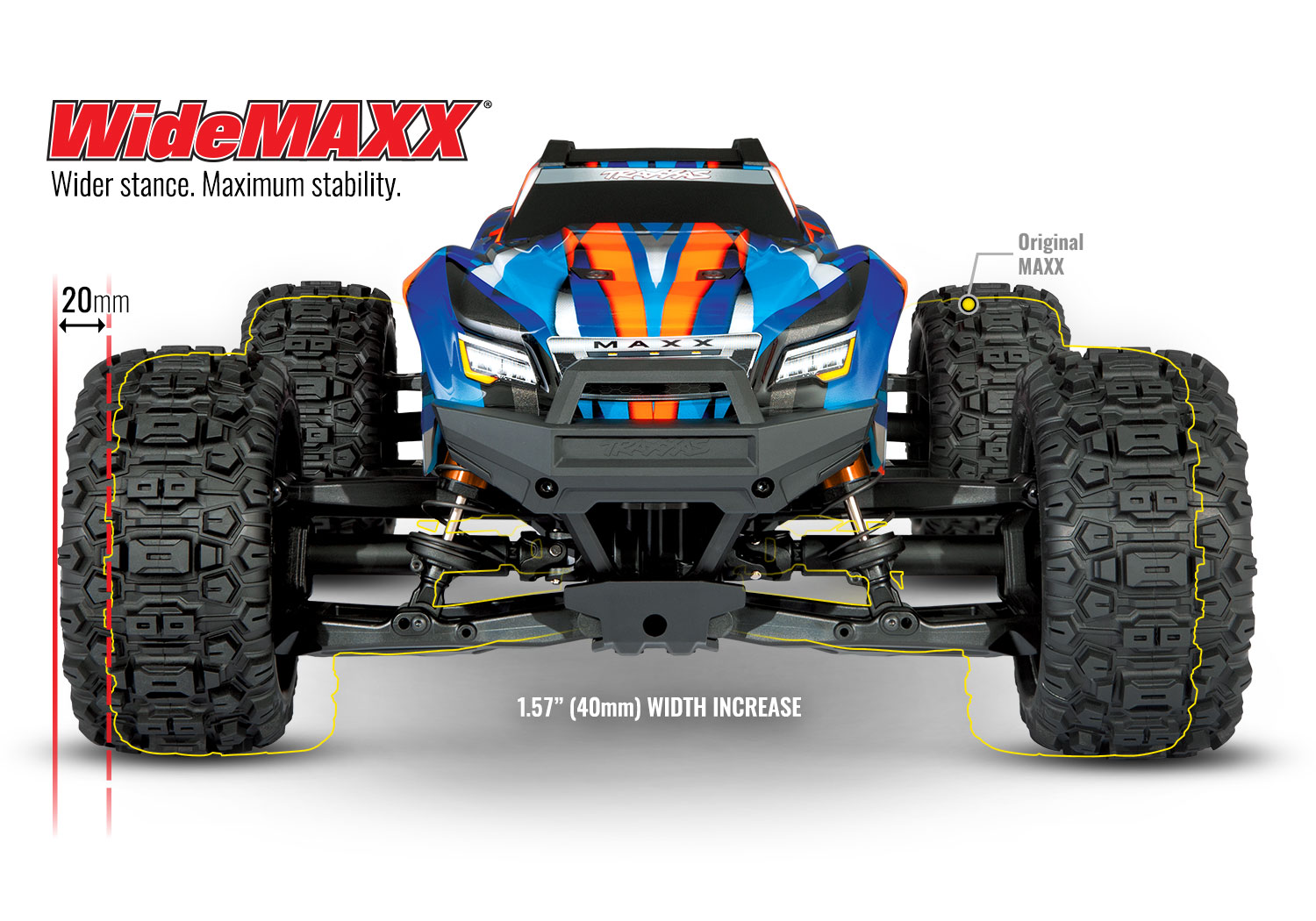 Traxxas Wide Maxx 4WD Brushless Electric Monster Truck VXL-4S TQi 1/8 - Green