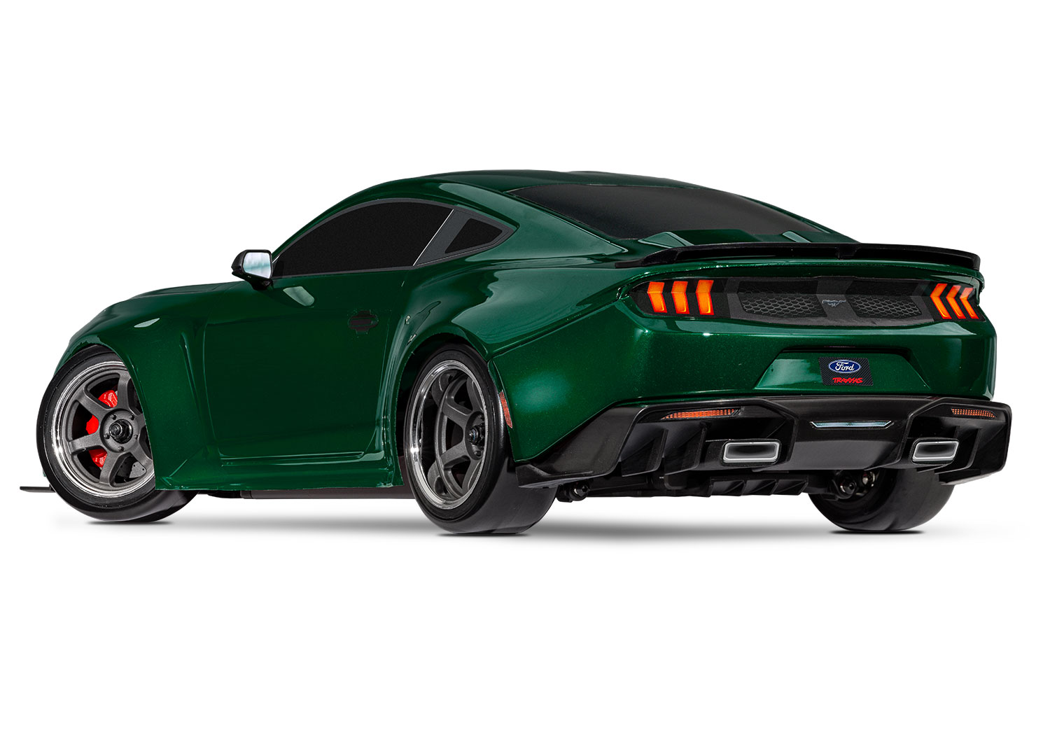 Traxxas 4-TEC 2024 Ford Mustang RWD Drift Car RTR 1/10 Green