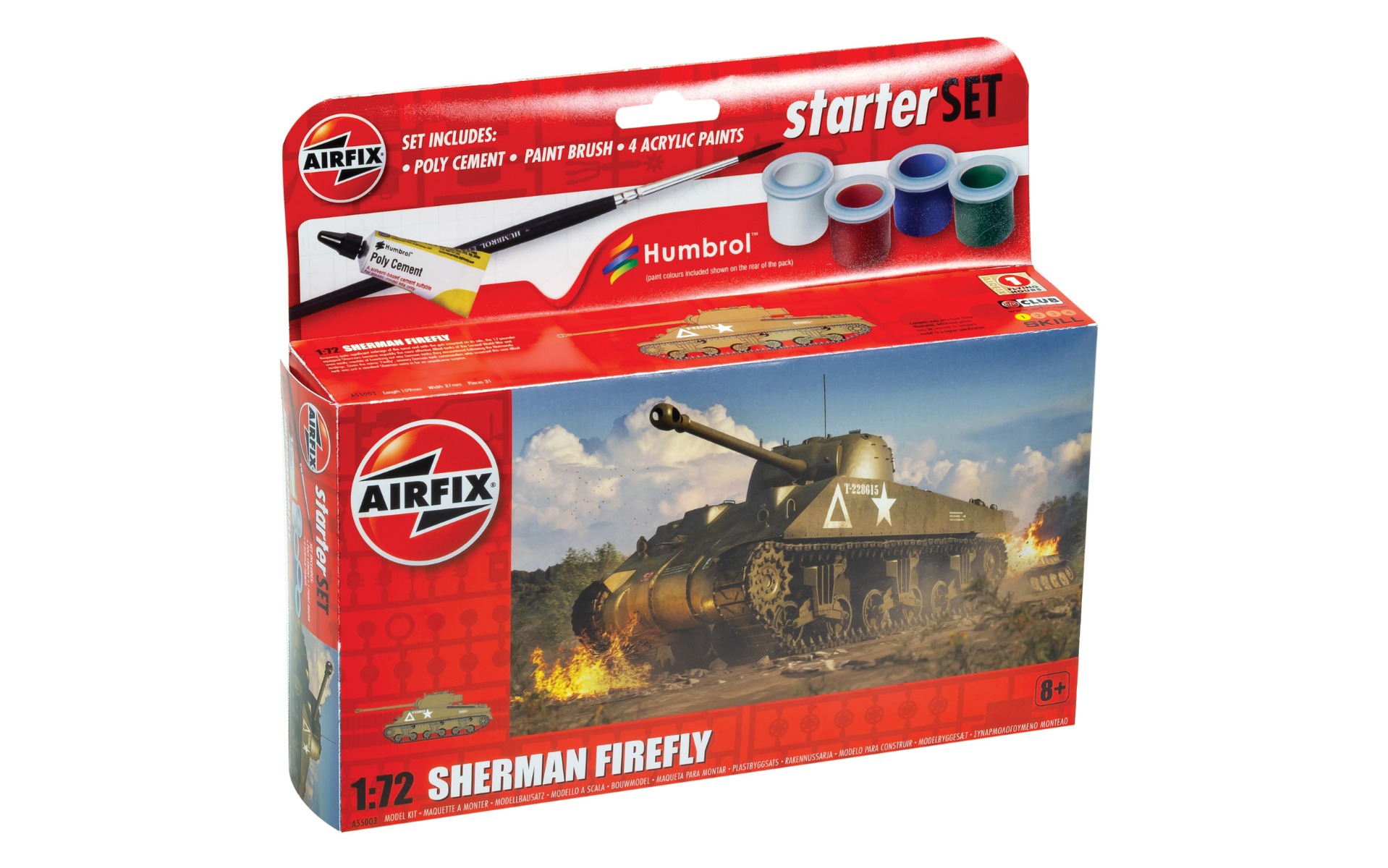 AirFix Sherman Firefly Starter Set 1/72