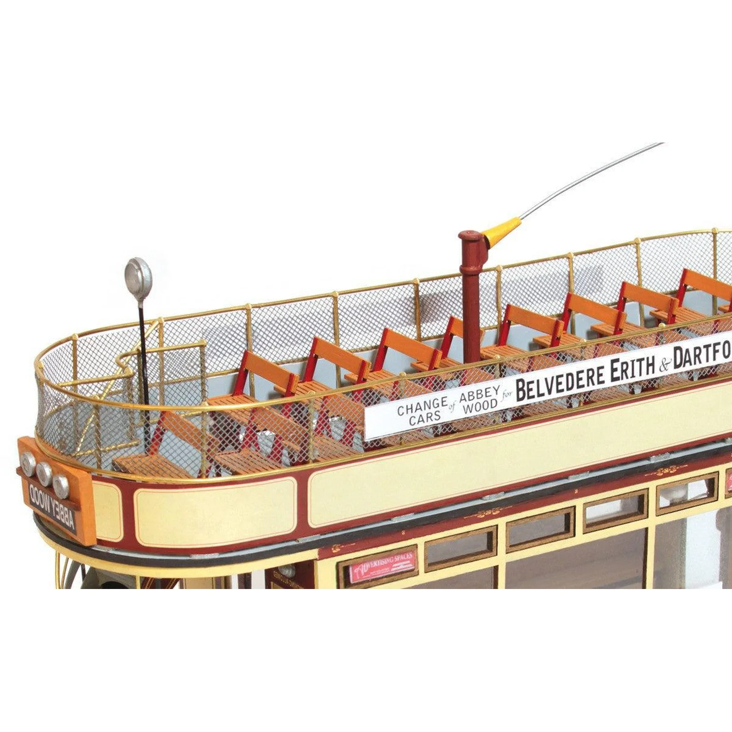 Occre London Tram Houten Bouwdoos 1/24