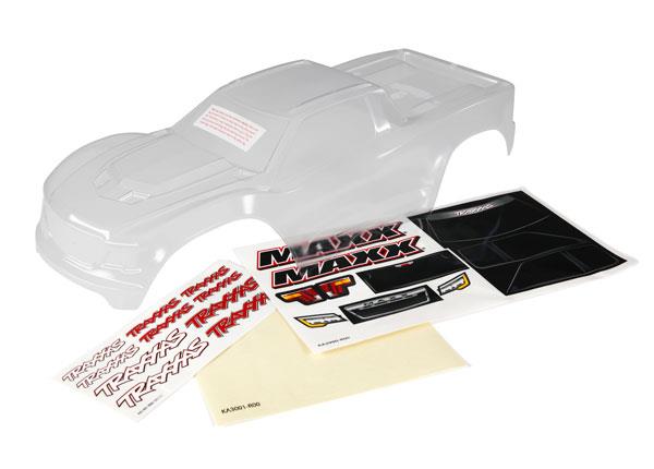Traxxas Body Maxx Clear Decals
