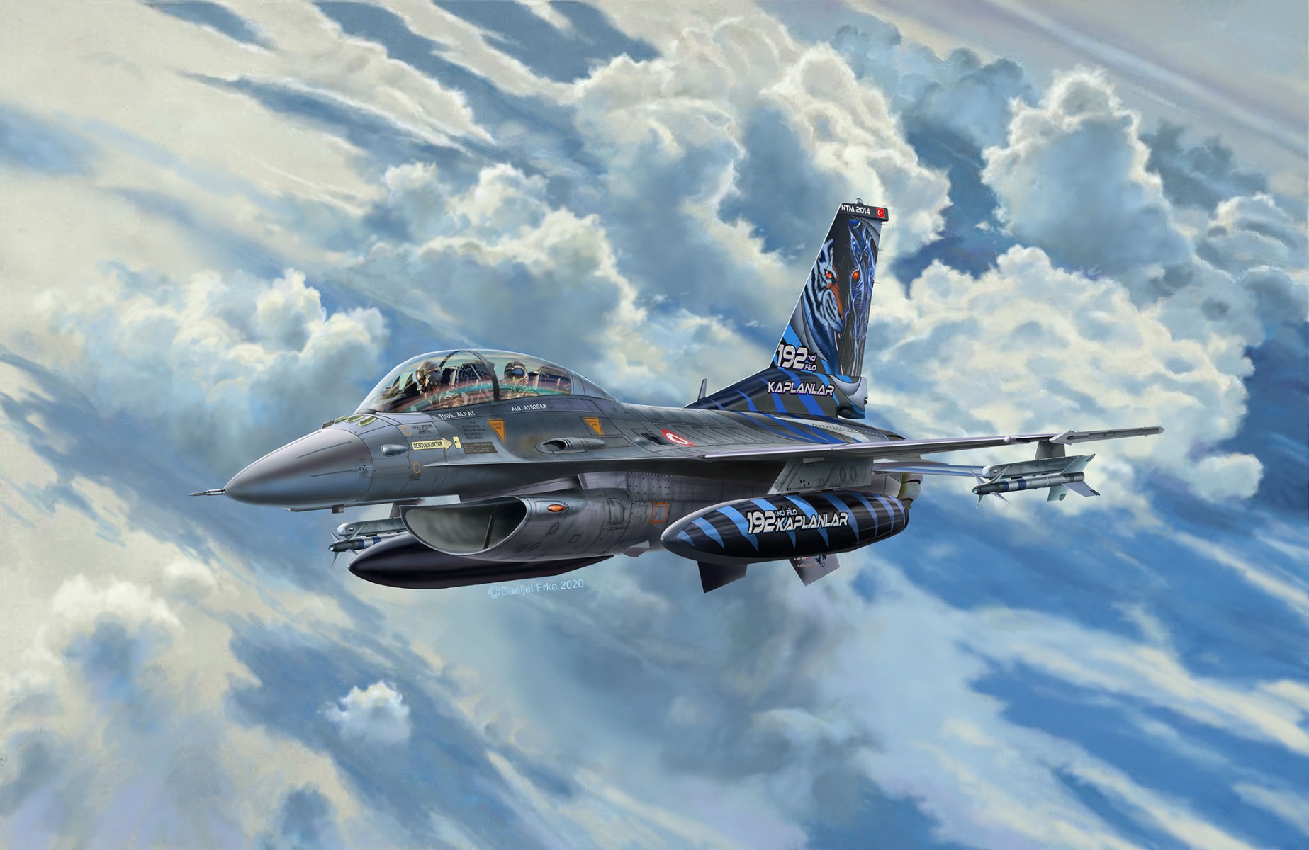 Revell Lockheed Martin F-16D Tigermeet 2014 1/72