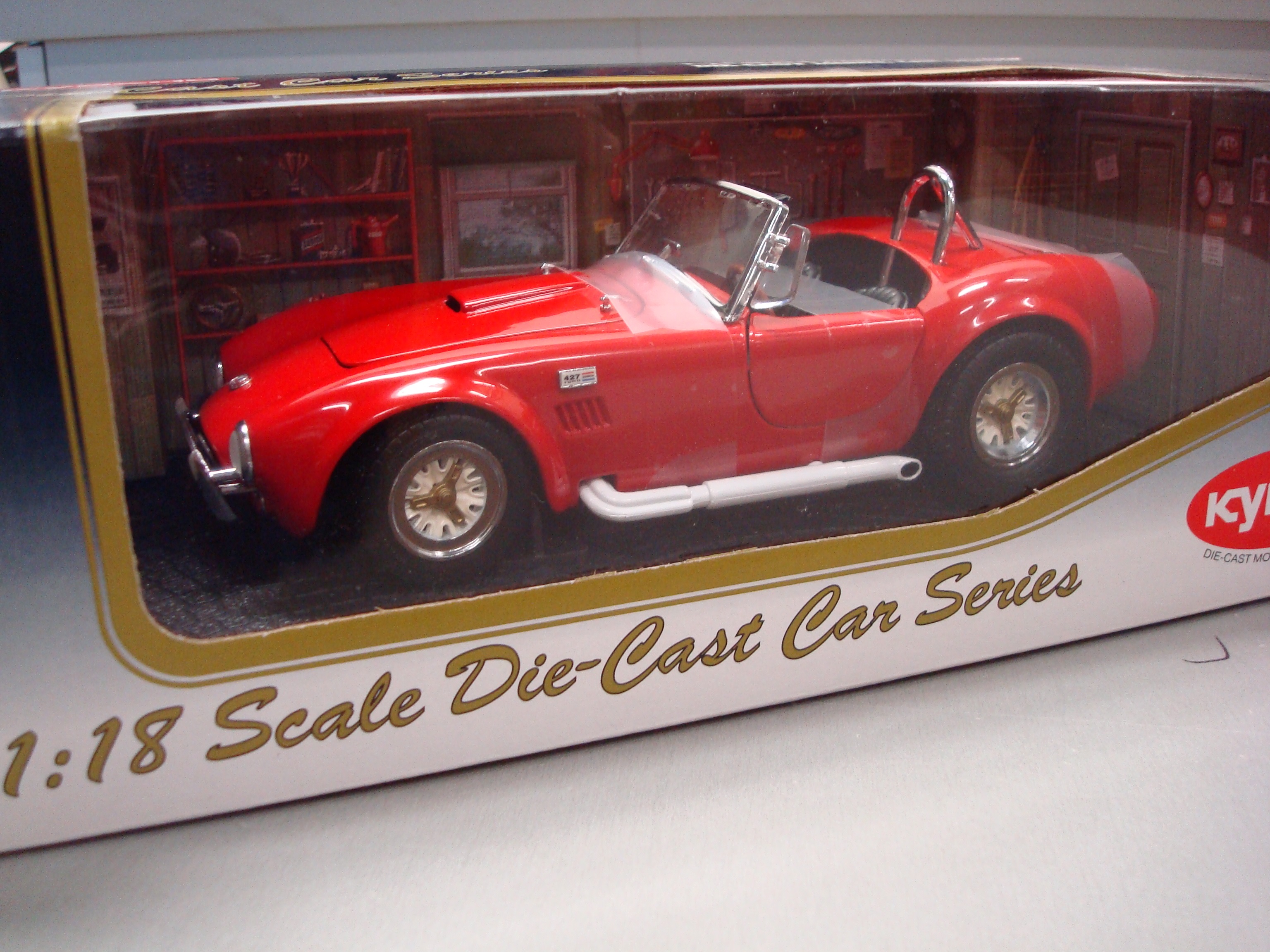 Kyosho Shelby Cobra 427 S/C Red 1/18