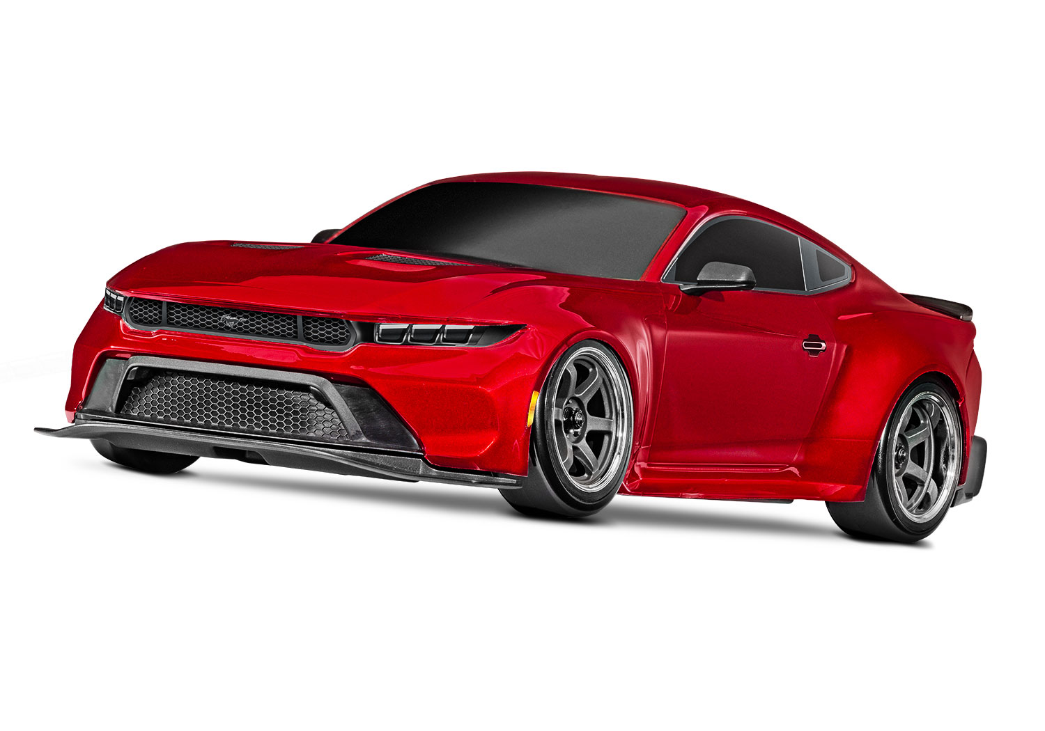 Traxxas 4-TEC 2024 Ford Mustang RWD Drift Car RTR 1/10 Red