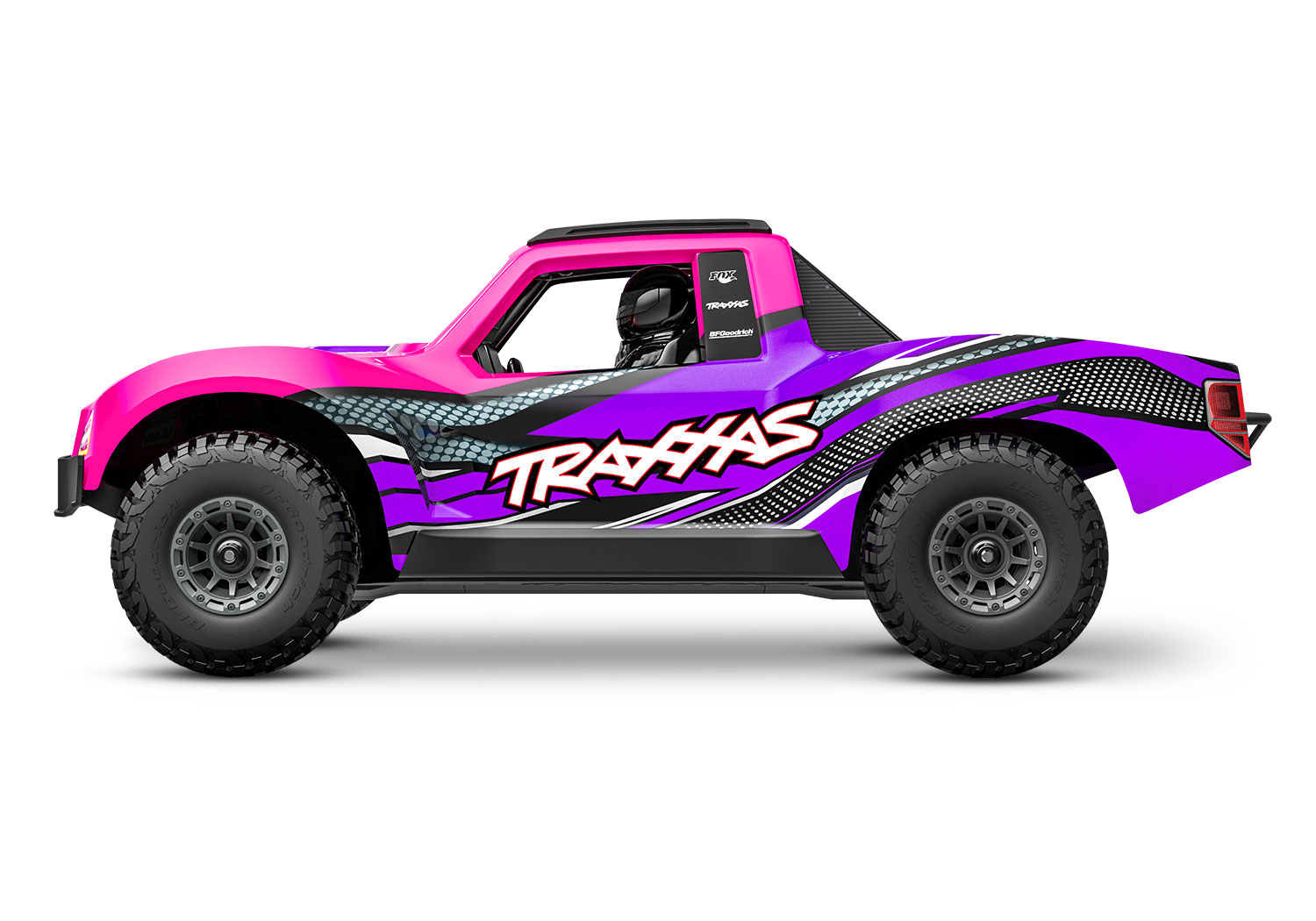 Traxxas Mini Slash BL-2s TQ 4X4 RTR Brushless Short Course Truck 1/16 Pink