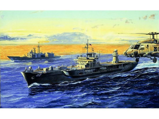Trumpeter USS Mount Whitney LCC-20 1/700