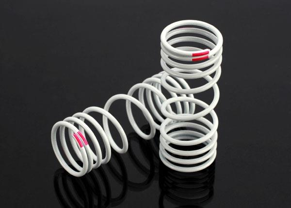 Traxxas Springs front (progressive +10% rate pink) (2)