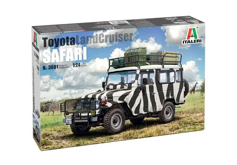 Italeri Toyota Land Cruiser SAFARI 1/24