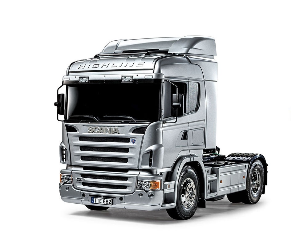 Tamiya Scania R470 Highline Silver Edition R/C Truck Kit 1/14