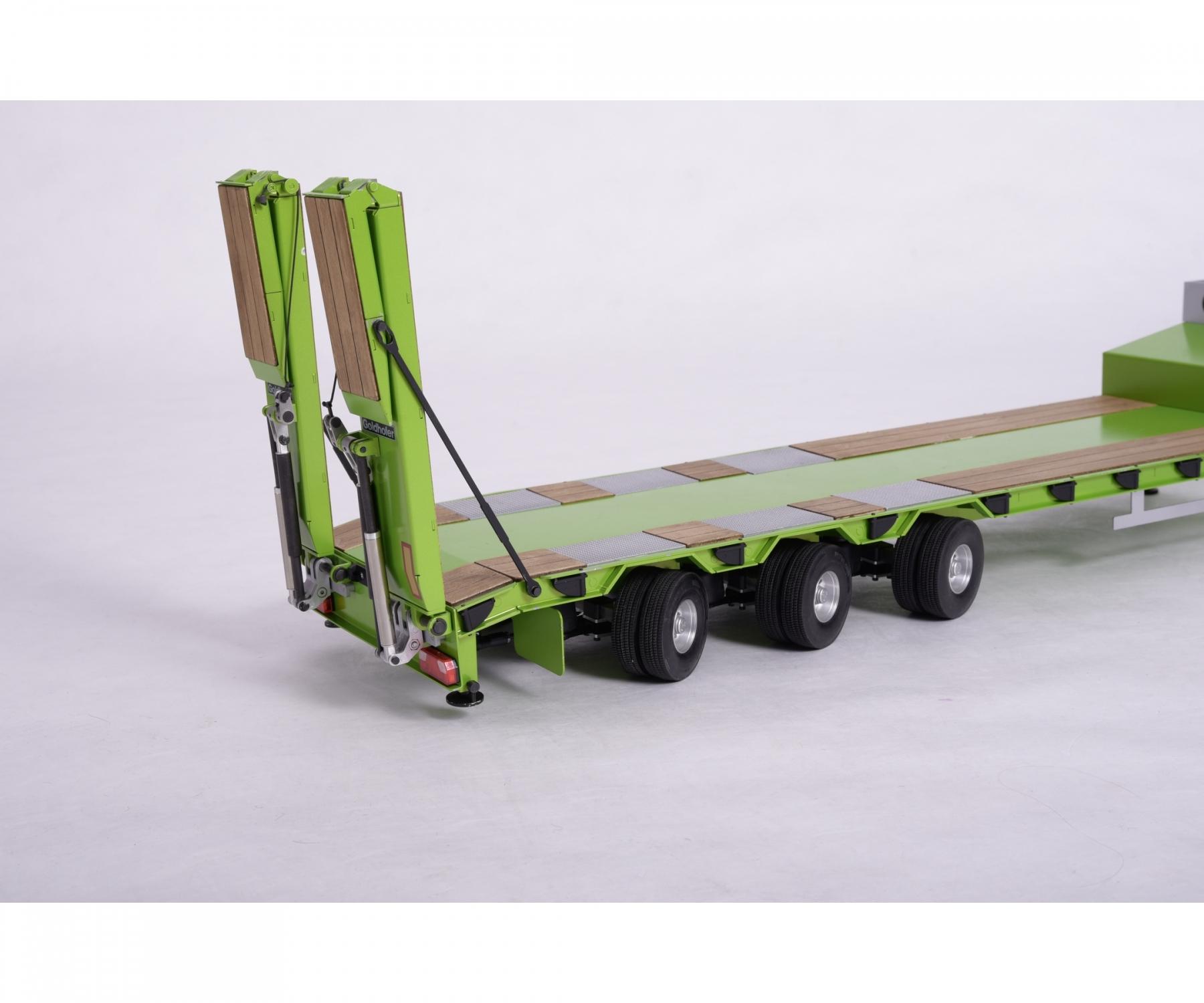 Carson Low loader Steered Axle 1/14 (1)