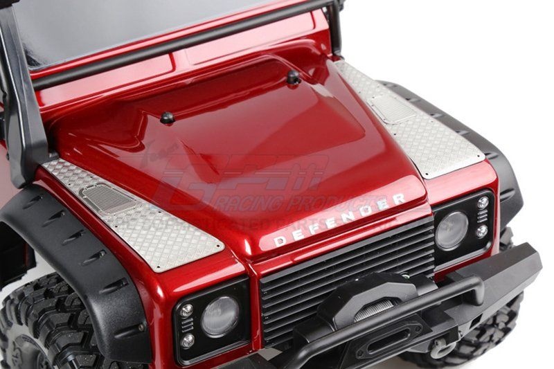 GPM Stainless Steel Slip Proof Fender Protection and Ventilation TRX4 Defender 1/10