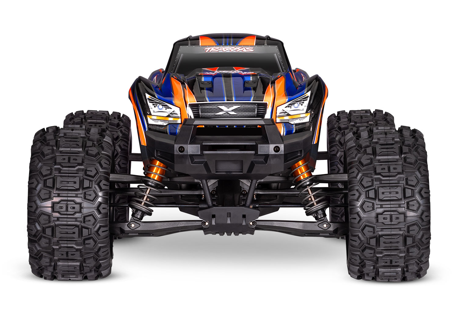 Traxxas X-Maxx 4WD 8S Belted Brushless Monster Truck RTR TSM 30+ Volts 1/5 Orange