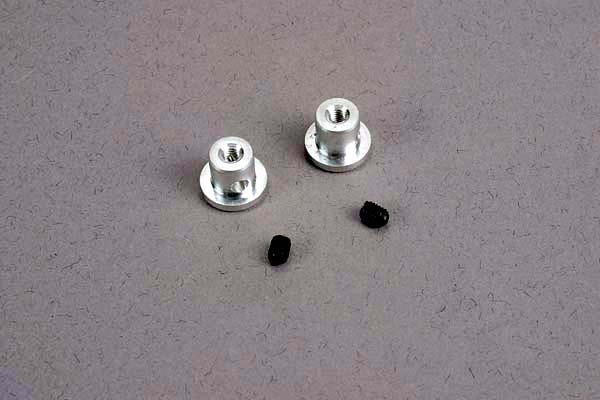 Traxxas Wing buttons (2)/ set screws (2)/ spacers (2)/ 3x8mm CS (2)