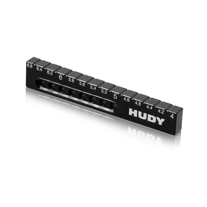 HUDY Ultra-Fine Chassis Droop Gauge 4.0-6.6mm