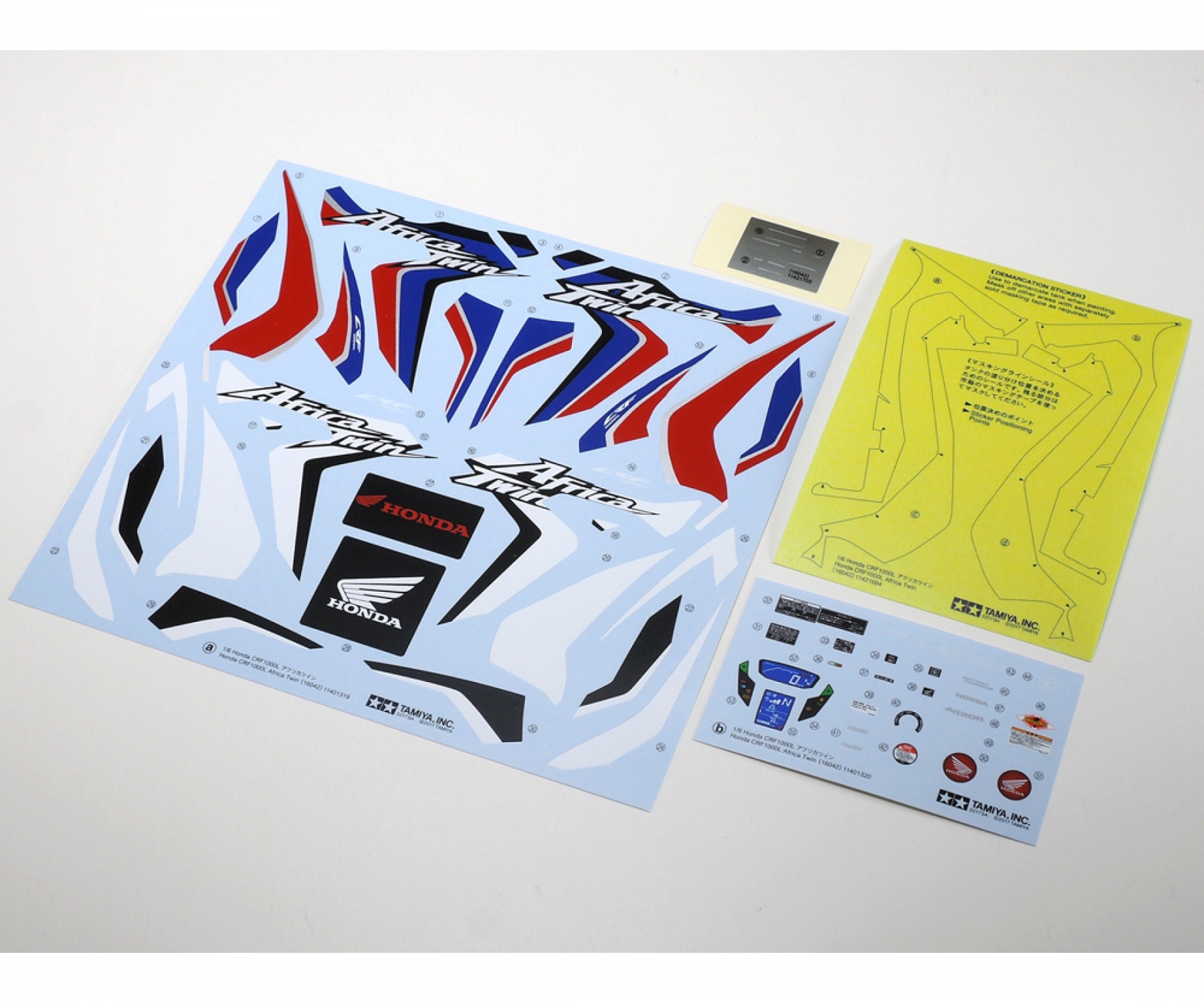 Tamiya Honda CRF 1000L Africa Twin Enduro 1/6