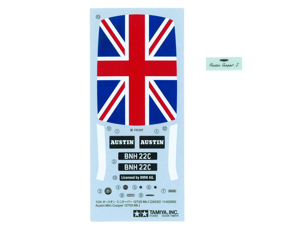 Tamiya Austin Mini Cooper 1275S Mk.1 1/24