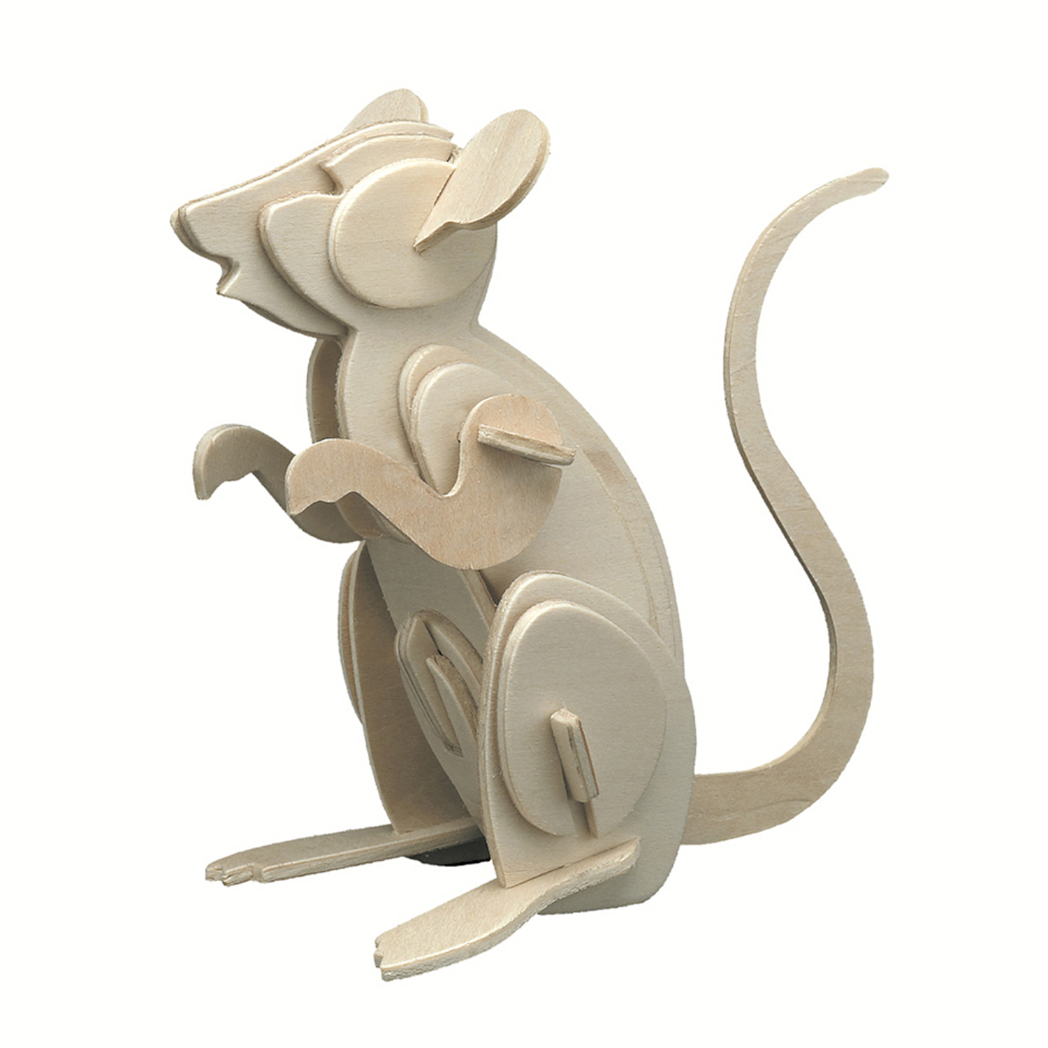 Pebaro Houten Bouwset Muis