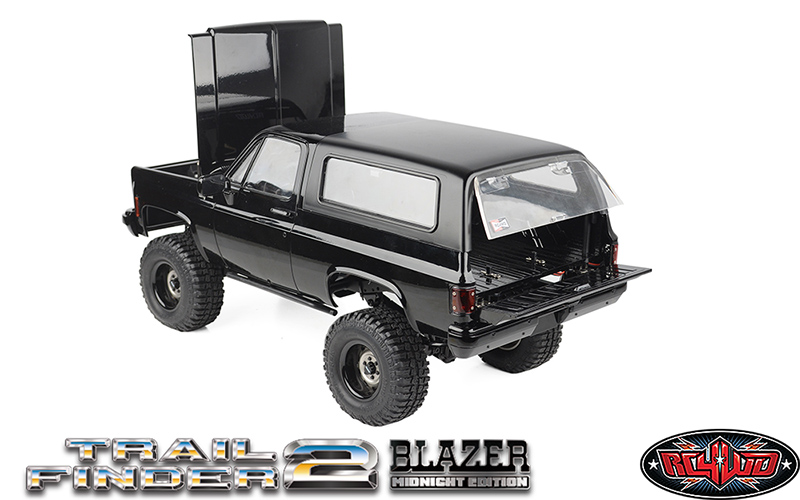 RC4WD Trail Finder 2 with Chevrolet Blazer Midnight Edition Hard Body Set 1/10