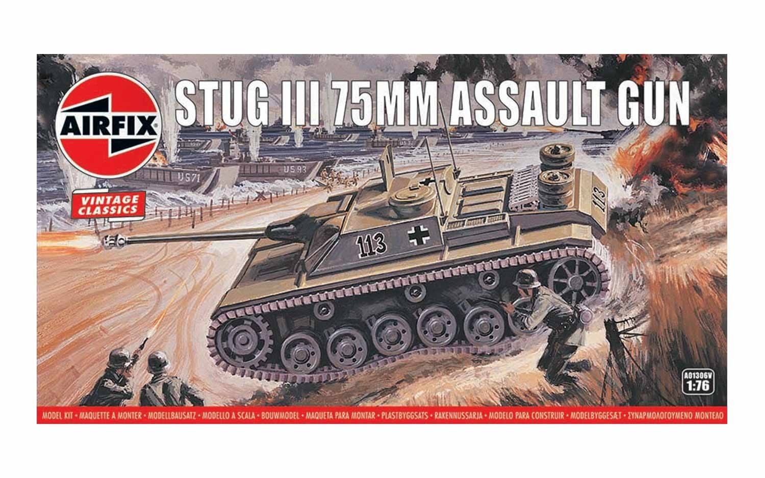 AirFix Stug III 75mm Assault Gun 1/76