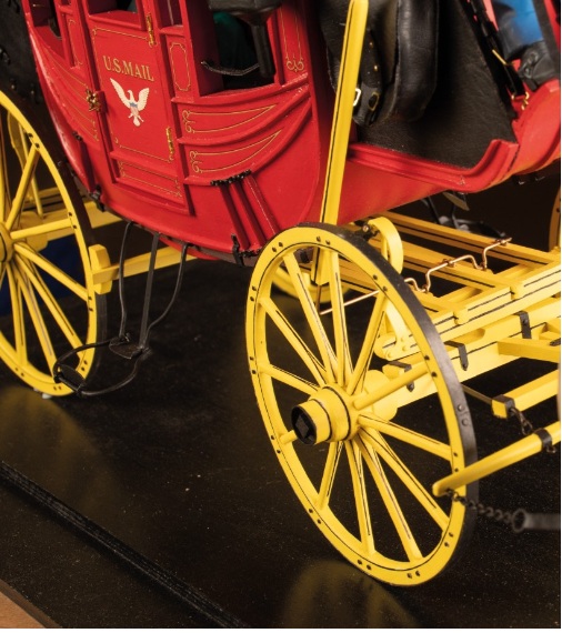 Artesania Latina Stagecoach 1848 "Legende van het Wilde Westen" 1/12