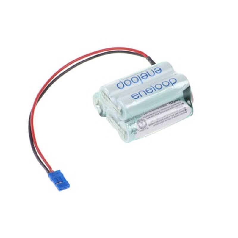 Panasonic Eneloop AA Ontvangeraccu 6 Volt 2000mAh NiMH met UNI Connector