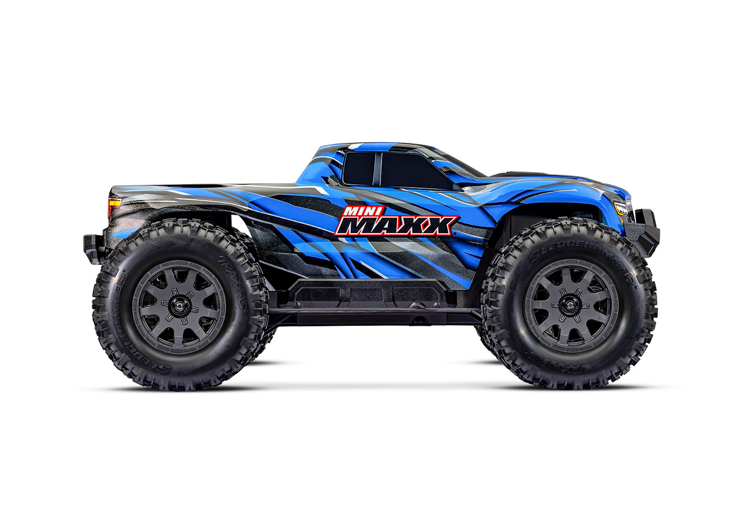 Traxxas Mini Maxx BL-2s TQ 4X4 RTR Brushless Monster Truck 1/16 Blue