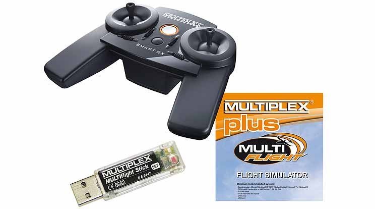 Multiplex MULTIflight PLUS Simulator Set met SMART SX6 Mode 2 & 4