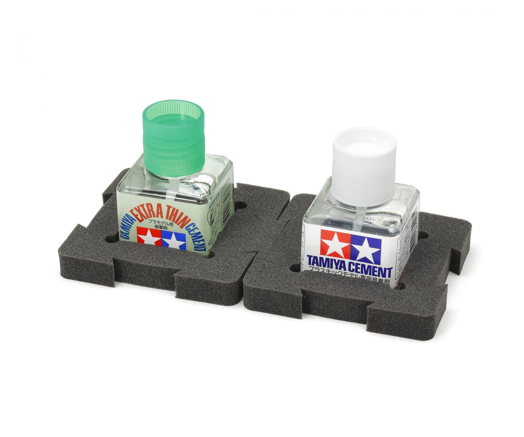Tamiya 40ml Square Bottle Holder 80x80mm (1)