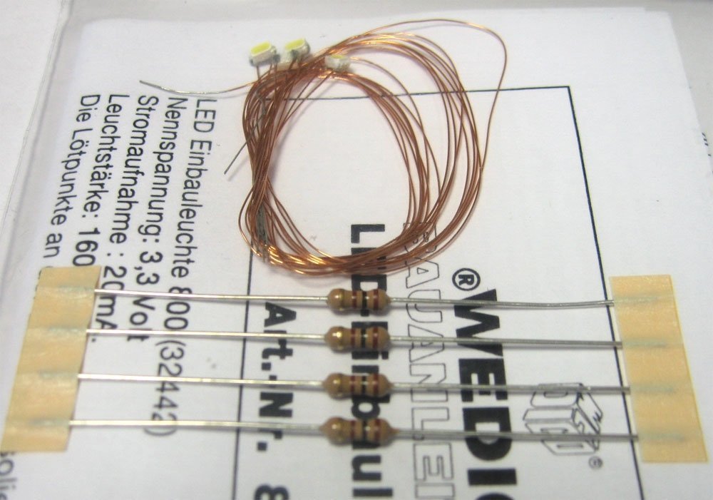 WEDICO LED 3.3 Volt 20 mAh 1600mcd (4)