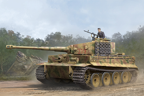 Trumpeter Pz.Kpfw.VI Ausf.E Sd.Kfz.181 Tiger I (Medium Production) W/Zimmerit 1/35