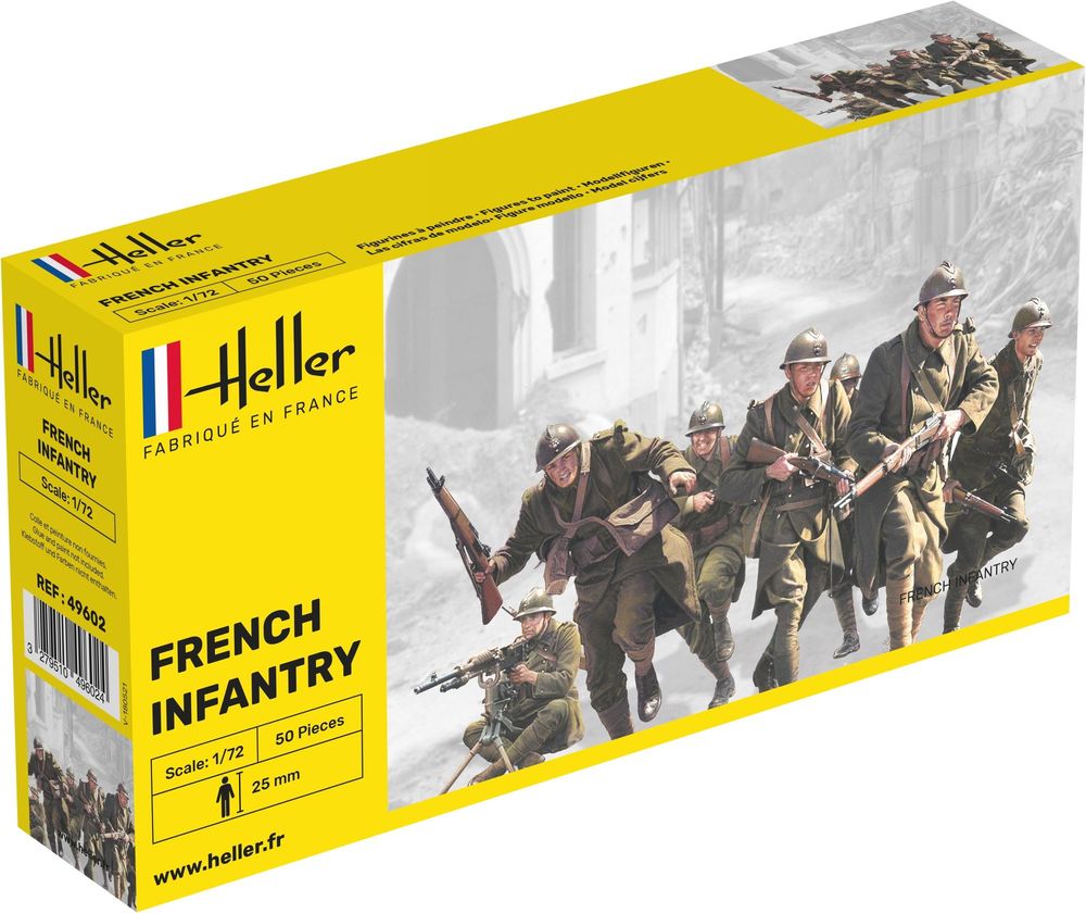 Heller French Infantry 1/72