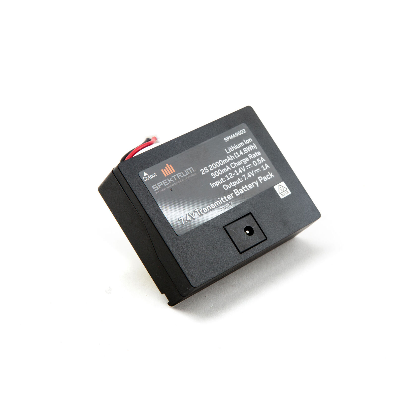 Spektrum 7.4 Volt 2000mAh 2S Li-Ion Transmitter Battery: TX Plug